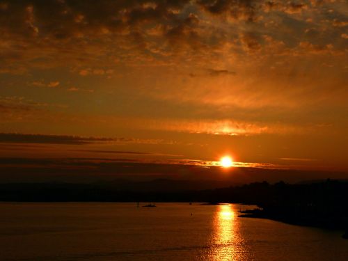 Saulėlydis, Ramiojo Vandenyno Regionas, Vankuverio Sala, Britų Kolumbija, Viktorija, Miestas
