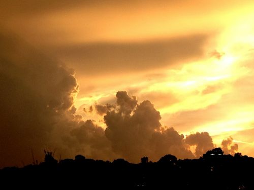 Saulėlydis, Florida, Dangus, Kraštovaizdis