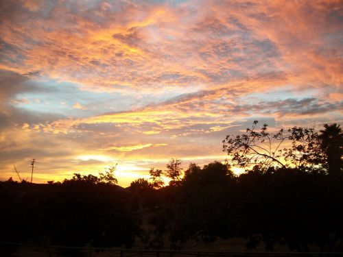 Saulėlydis, Debesys, Dangus, Kraštovaizdis, Oranžinė, Mėlynas, Geltona, Vasara, Saulės Šviesa, Šviesa, Vaizdingas, Peizažas, Cloudscape, Dusk, Oras, Lauke, Twilight