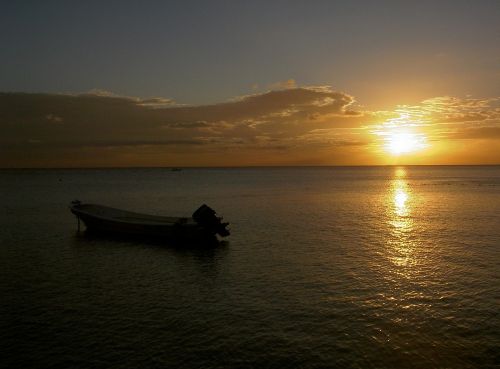 Saulėlydis,  Boot,  Jūra,  Abendstimmung,  Romantiškas,  Vanduo,  Nuotaika