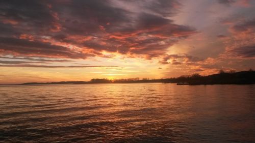 Saulėlydžio,  Balaton Ežeras,  Alsóörs