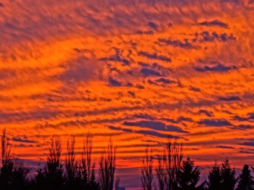 Saulėlydis, Cloudscape, Oranžinė, Dangus, Gamta, Dusk, Šviesa