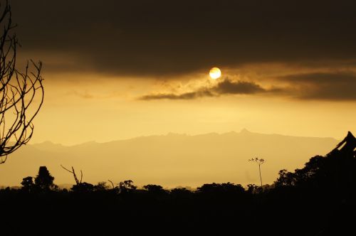 Saulėlydžiai, Salento, Quindio, Kolumbija
