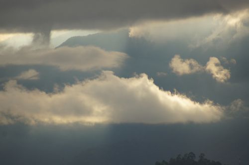 Saulėlydžiai, Peizažai, Quindio, Kolumbija