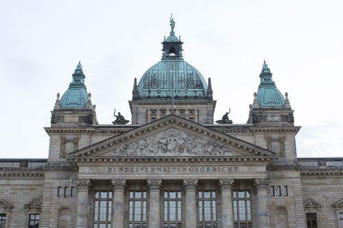 Aukščiausias Administracinis Teismas, Leipcigas, Teismas, Architektūra, Teismo Rūmai, Vokietija, Istoriškai, Pastatas, Teisingumas
