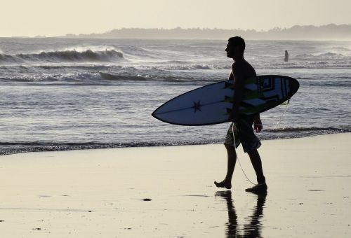 Surfer, Bali, Papludimys, Prieš Šviesą