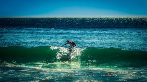 Surfer, Nazare, Portugal, Атлантический, Banglenčių Sportas