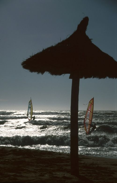Surfer, Saulėlydis, Šiaudų Ekranas, Jūra