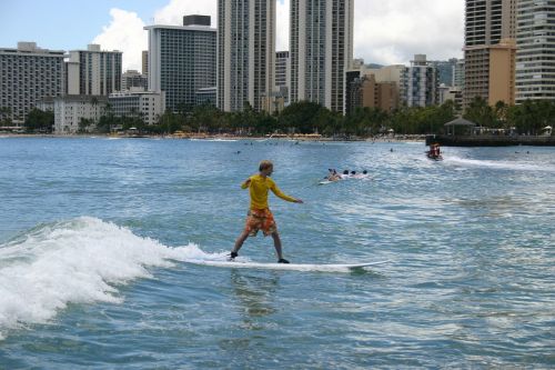 Banglenčių Sportas, Surfer, Honolulu, Hawaii