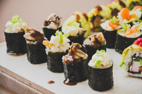 Sushi, Maistas, Ryžiai