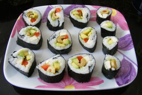Sushi, Japonija, Maistas