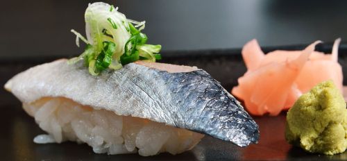 Sushi, Sardinės, Japonų Maistas, Ryžiai, Wasabi, Imbieras, Japonų Virtuvė, Žuvis, Maistas, Japanese, Tradicinis