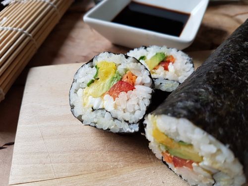 Sushi, Ryžiai, Kiaušinis, Japanese