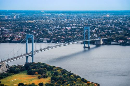 Kabantis Tiltas, Tiltas, Niujorkas, Oro Vaizdas, Architektūra, Amerikietis, Miesto, Upė