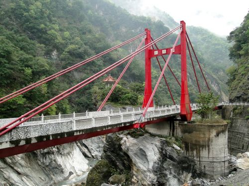 Kabantis Tiltas, Tiltas, Cimu, Taroko, Nacionalinis Parkas, Taivanas