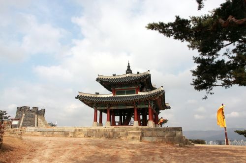 Suwon, Marsas, Ruduo, Pilis, Aukštas, Pasaulio Kultūros Paveldas, Poru, Joseono Dinastijos Pilis, Korėjos Kultūra