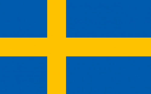 Švedija, Vėliava, Šalis, Tautybė, Nemokama Vektorinė Grafika