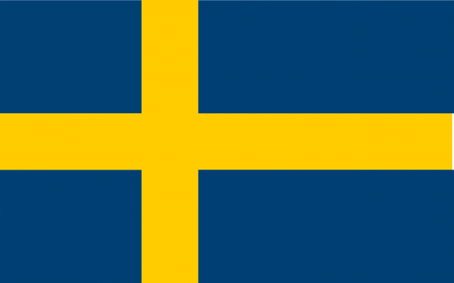 Švedija, Vėliava, Tauta, Šalis, Simbolis, Europa, Ženklas, Patriotinis, Europietis, Nemokama Vektorinė Grafika