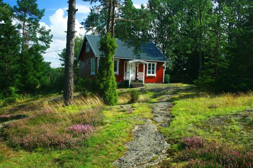Švedija, Poilsio Namai, Gamta