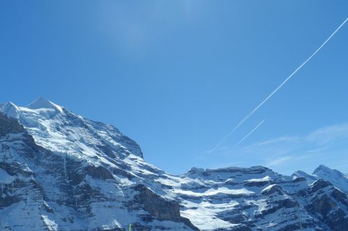 Swiss, Jungfraujoch, Sniegas