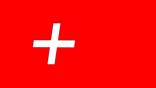Swiss, Vėliava, Raudona, Kirsti, Pirmas, Pagalba, Medicinos, Balta, Šveicarija, Simbolis