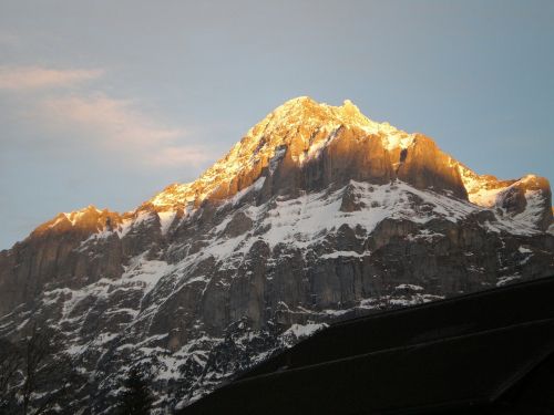 Swiss Alps, Saulėlydis, Šveicarija