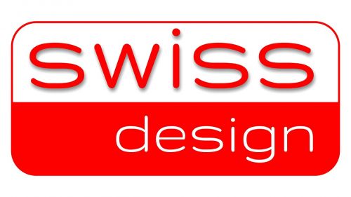 Šveicarijos Dizainas, Raidės, Raudona, Balta, Logotipas