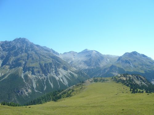 Šveicarija, Kalnas, Kraštovaizdis