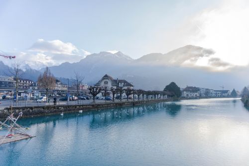 Šveicarija, Sniego Kalnas, Ežeras