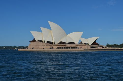 Sidnėjus, Uostas, Opera, Australia, Mėlynas, Jūra