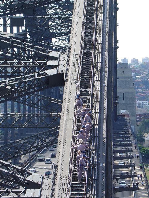 Sidnėjus, Uosto Tiltas, Tiltas, Australia, Lankytinos Vietos, Turistų Atrakcijos, Architektūra