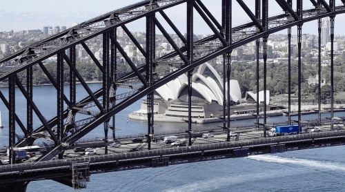 Sidnėjus, Opera, Tiltas