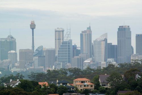 Sidnėjus, Miestas, Panorama, Miesto Panorama, Australia, Pastatai
