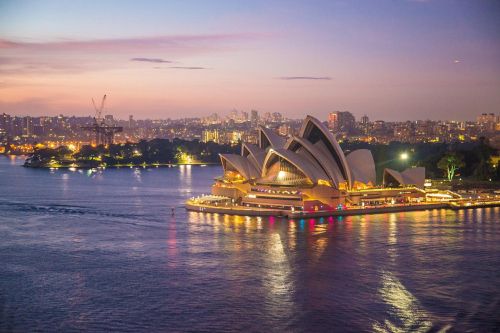 Sidnėjaus Operos Rūmai, Sidnėjus, Architektūra, Pastatas, Uostas, Australia, Miesto Panorama