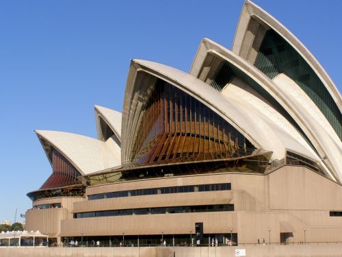 Sidnėjaus Operos Rūmai, Architektūra, Pastatas, Orientyras, Uostas, Piktograma, Australia, Miestas, Panorama