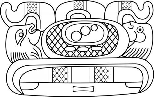 Simbolis, Maya, Senovės, Ženklas, Nemokama Vektorinė Grafika