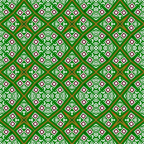 Simetrija, Skaitmeninis Menas, Modelis, Fonas, Abstraktus, Tekstūra, Kaleidoskopas, Ornamentas, Žalias