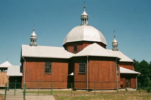 Bažnyčia,  Stačiatikių,  Szczutków,  Podkarpackie,  Lenkija,  Szczutków