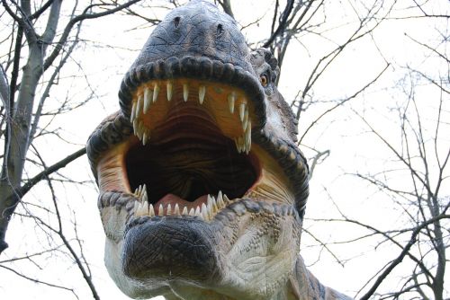 T-Rex, Dinozauras, Dantys, Monza Parkas
