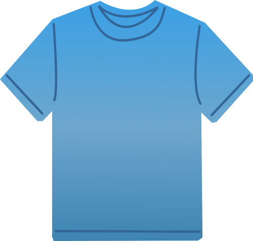 T-Shirt, Mėlynas, Drabužiai, Apranga, Mada, Marškinėliai, Nemokama Vektorinė Grafika