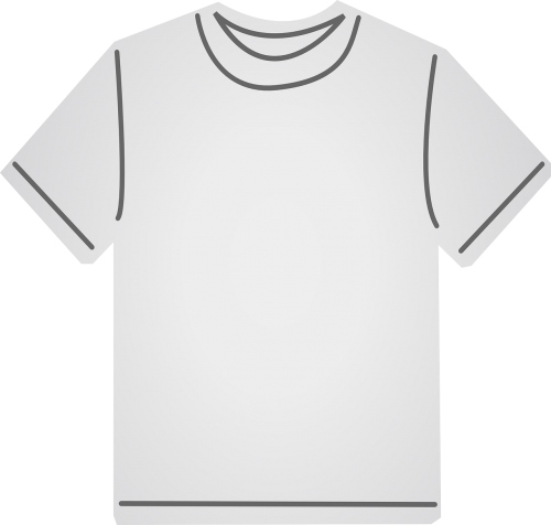 T-Shirt, Balta, Drabužiai, Apranga, Mada, Marškinėliai, Nemokama Vektorinė Grafika