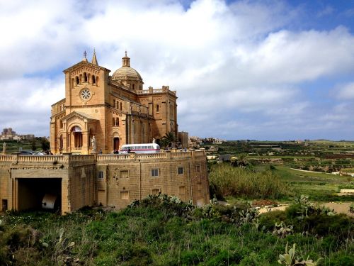 Ta Pinu, Malta, Gozo, Bažnyčia, Katedra, Bazilika, Sala, Religija, Maltiečių, Kelionė, Europa, Turizmas, Architektūra, Katalikų, Religinis