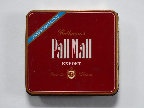 Tabacheră, Cigaretės, Rūkymas, Pall Mall, Logotipas, Raudona