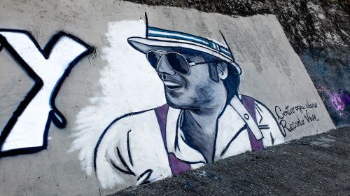 Žyma, Grafiti, Menininkas, Portretas, Florencija, Italy