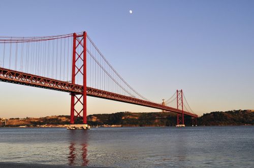 Tagus,  Aušra,  Portugal,  Kelionė,  Miesto,  Miesto Panorama,  Lisbonas,  Tiltas,  Kapitalas