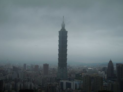 Taipei 101, Pavarde Migla, Pavasaris, Dangoraižis, Viršuje, Taipei101