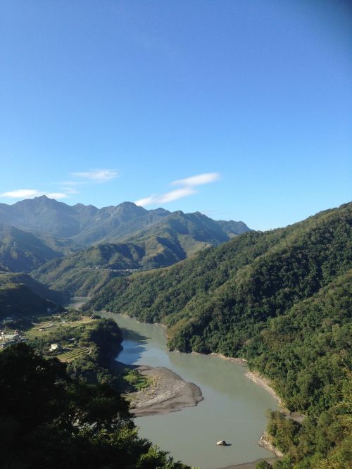 Taivanas, Taoyuan, Kalnas, Šihmeno Rezervuaras, Užtvankos, Tahan Upė