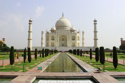 Taj Mahal, Indija, Architektūra, Taj, Mahal, Orientyras, Kelionė, Turizmas, Žinomas, Stebuklas, 7 Stebuklas, Turistinis, Mauzoliejus