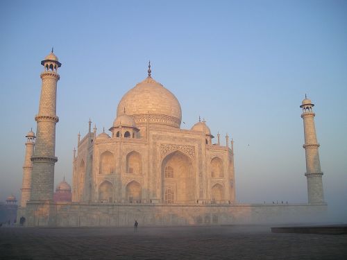 Taj Mahal, Indija, Agra, Kapas, Kapas, Saulėtekis, Šventykla