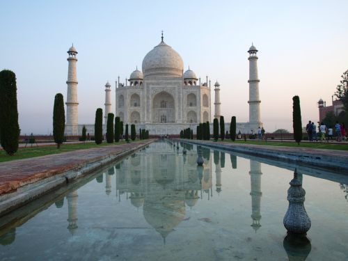 Taj Mahal, Architektūra, Atspindys, Marmuras, Indija